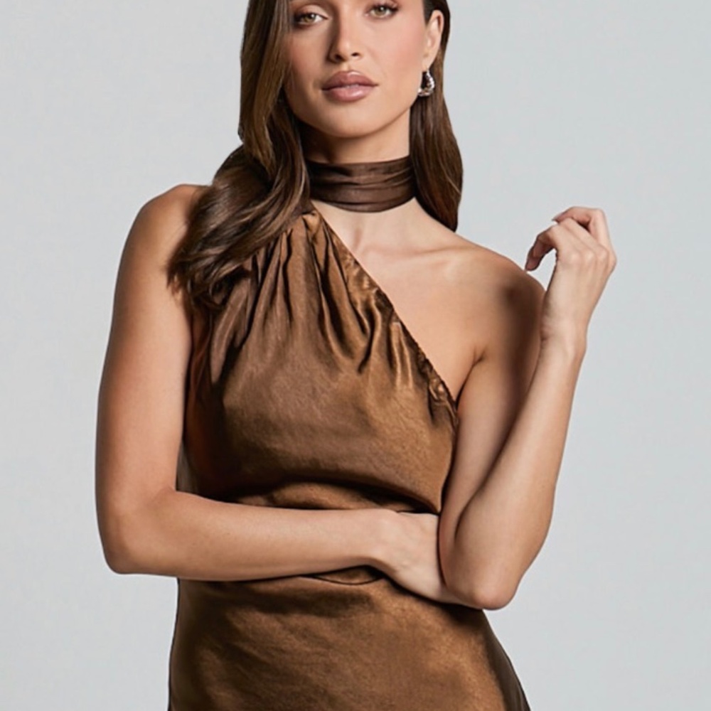 Ryan maxi showpo dress brown